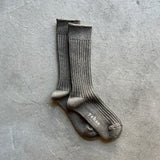 Organic Cotton Blended Yak Ribbed Socks|7-6001-2513