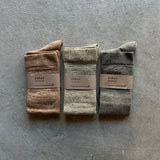 Organic Cotton Blended Yak Knee Socks | 7-5017