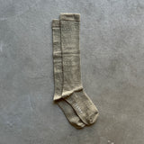 Organic Cotton Blended Yak Knee Socks | 7-5017