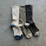 Organic Cotton 100% Ribbed Socks|7-5007