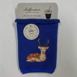 6-1003|アイスコーヒーのくつした 鹿Ver.