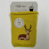 6-1003|アイスコーヒーのくつした 鹿Ver.