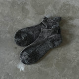 9-1125|ウール 足底パイルショートソックス