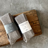 8-0045|スーピマ×ヤク リブハイソックス