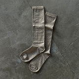 8-0046 | Supima x Yak Plain High Socks