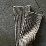 8-0045|スーピマ×ヤク リブハイソックス