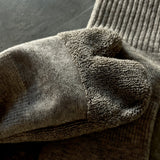 8-0450|スーピマ×ヤク 足袋型パイルソックス