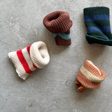 9-1129|ウール&コットン リバーシブルショートアームウォーマー