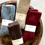 4-4012|Recycled Wool Low Gauge Socks