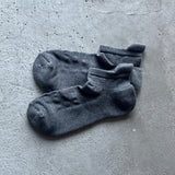 4-1005|Organic Cotton Pile Sole Sneaker Socks
