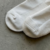 4-2000|Organic Cotton Linen Pile Sole Line Socks