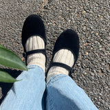 Organic Cotton Low Gauge Socks|7-5002