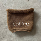 5-5004|アイスコーヒーのくつした coffee柄 Short ver.