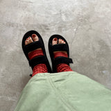 4-2012|Linen sandal socks