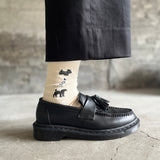 4-4017｜Organic Cotton Dogs Socks