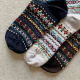 4-4022｜Wool Fair Isle Socks