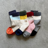 4-8000｜Organic Cotton Pile Sole Socks For Kids