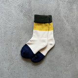4-8000｜Organic Cotton Pile Sole Socks For Kids