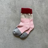 4-8000｜Organic Cotton Pile Sole Socks For Kids