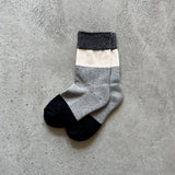 4-8000｜Organic Cotton Pile Sole Socks For Kids