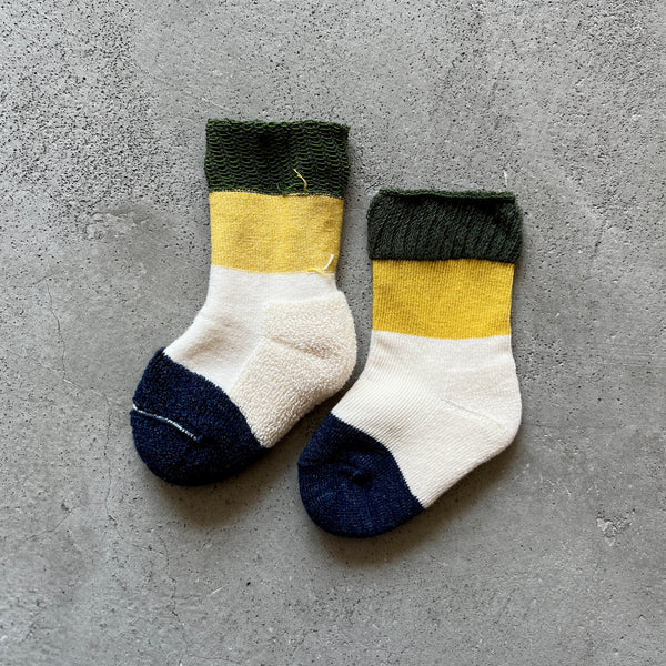 4-8500｜Organic Cotton Pile Sole Socks For Baby