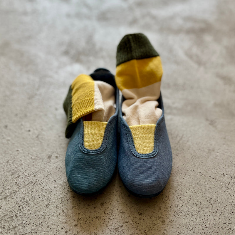 4-8000｜Organic Cotton Pile Sole Socks For Kids