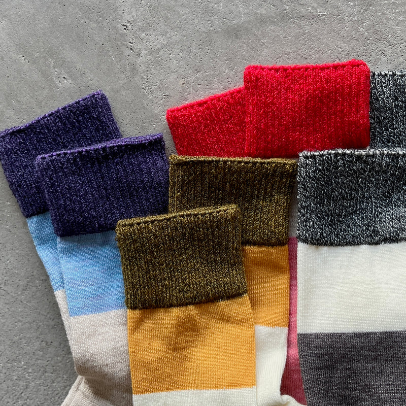 4-4027｜Wool Pile Sole Socks