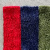 4-4025｜Mohair Wool Cable Pattern Socks
