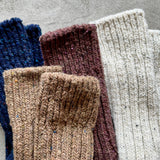 4-4029｜Recycled Wool Organic Cotton Low Gauge Socks