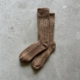 4-4029｜Recycled Wool Organic Cotton Low Gauge Socks