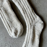 4-4029｜Recycled Wool Organic Cotton Low Gauge Socks