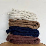 4-4029｜Recycled Wool Organic Cotton Low Gauge Socks