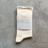 8-0013｜Basic plain socks without elastic