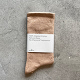 8-0013｜Basic plain socks without elastic