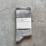 8-0013｜Basic plain socks without elastic