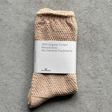 8-0036｜鹿の子編みソックス