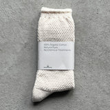 8-0036｜鹿の子編みソックス