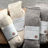 8-0042 | Supima x Yak ribbed socks