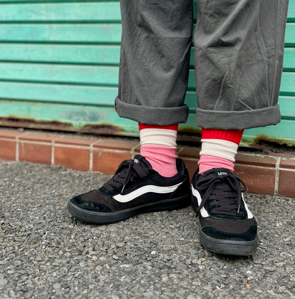 4-4027｜Wool Pile Sole Socks