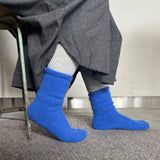 4-4024｜Mohair Wool Pile Socks