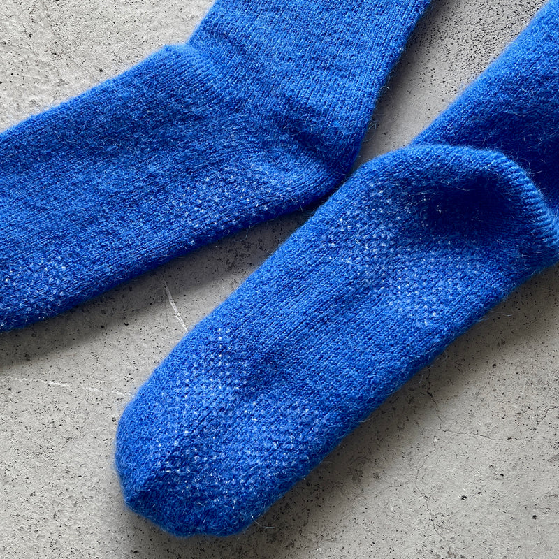 4-4024｜Mohair Wool Pile Socks