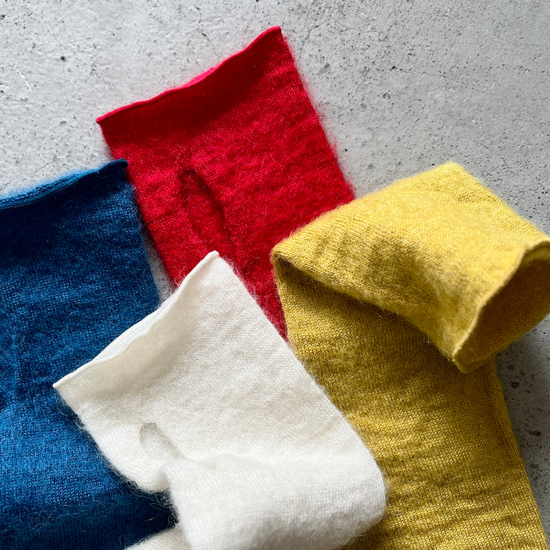 4-4030｜Mohair Wool Silk Warmer