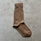 Organic Cotton Plain Socks｜7-5024