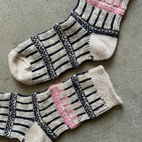 4-2017｜Organic Cotton Irregular Stripes Socks