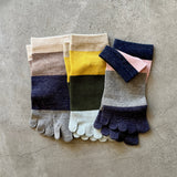 4-2021｜Organic Cotton Toe Ankle Socks