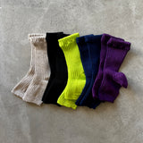 4-2012｜Linen sandal socks