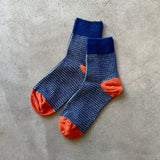 4-2003｜Organic Cotton Waffle Pattern Ankle Socks