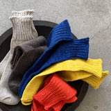 4-2001｜Linen Organic Cotton Ankle Socks