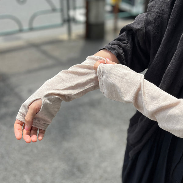 4-2014｜Silk UV Care Arm Short Cover