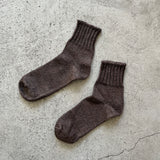 4-2001｜Linen Organic Cotton Ankle Socks